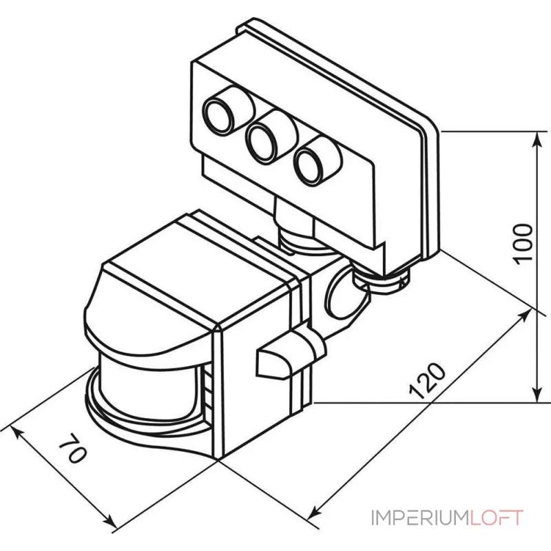 Датчик движения Feron SEN14/LX02 22003 от ImperiumLoft Датчик движения Feron SEN14/LX02 22003 от ImperiumLoft