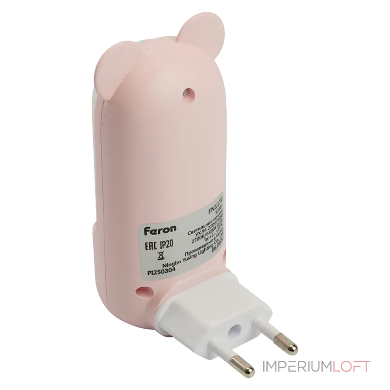 Светильник ночник Feron FN1172 LED IP20 0.8W 2700, 6500К