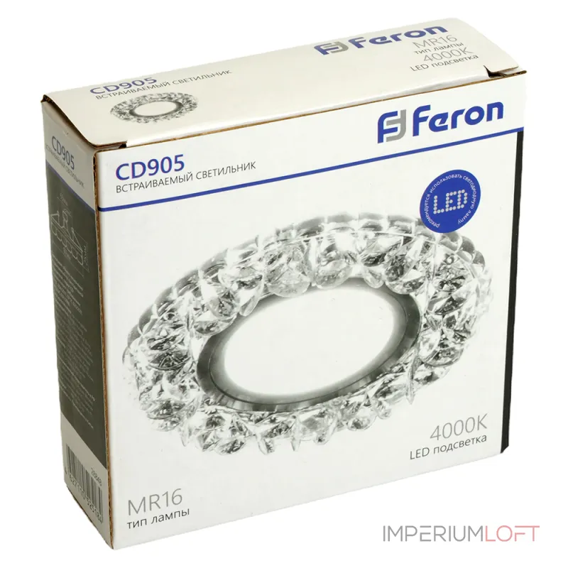 Встраиваемый светильник Feron 28848 Цвет арматуры хром Цвет плафонов прозрачный Встраиваемый светильник Feron 28848 Цвет арматуры хром Цвет плафонов прозрачный