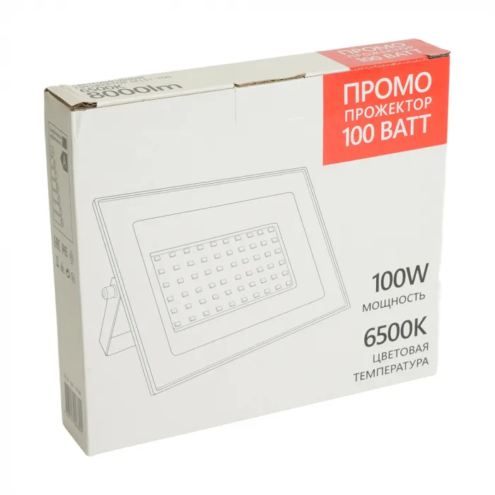 Светодиодный прожектор Feron Saffit SFL51-100 LED IP65 100W 6500К от ImperiumLoft