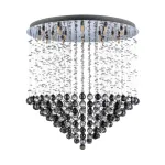 Люстра потолочная Arti Lampadari Flusso Nickel Flusso H 1.4.80.517 N