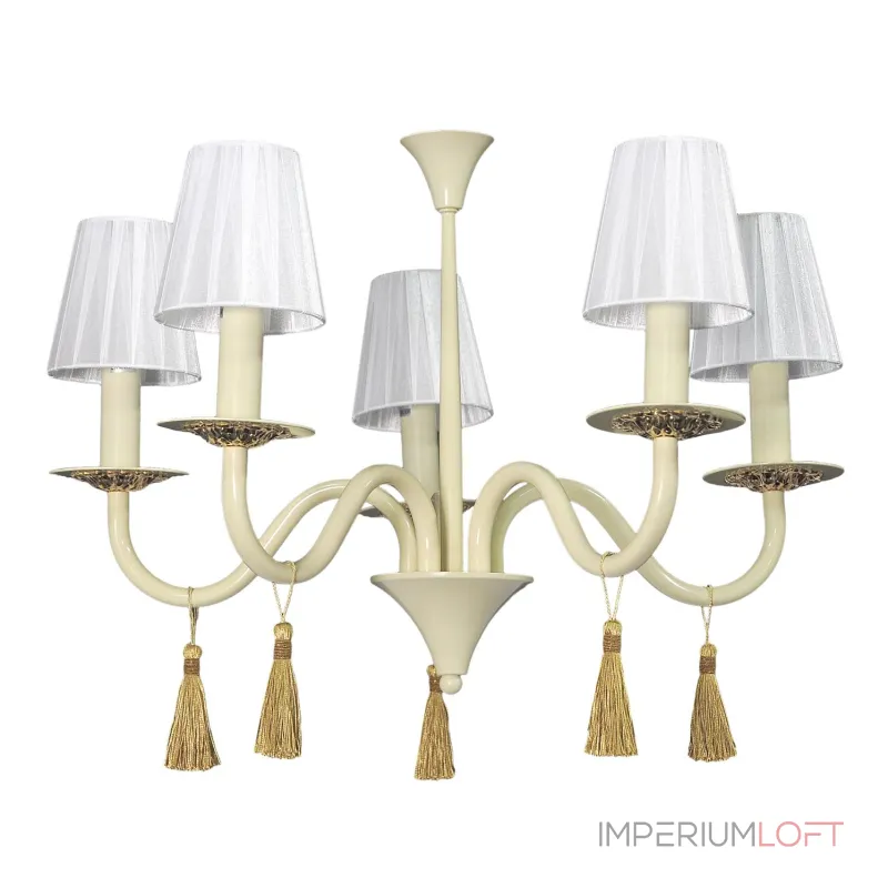 Подвесная люстра Arti Lampadari Pontone Cream Pontone E 1.1.5 C