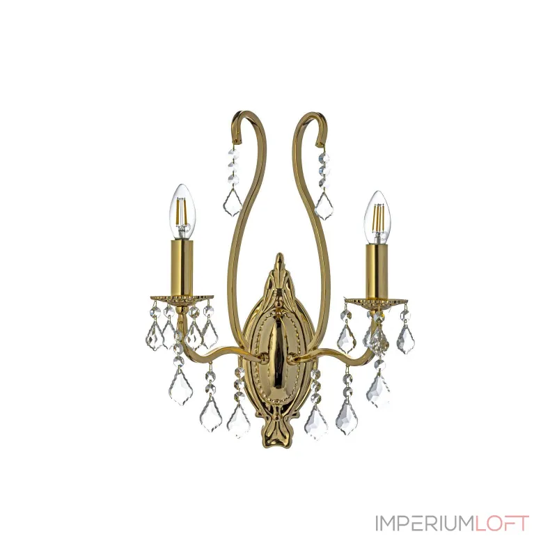 Бра Arti Lampadari Ercolano Gold Ercolano E 2.1.2.602 G Бра Arti Lampadari Ercolano Gold Ercolano E 2.1.2.602 G