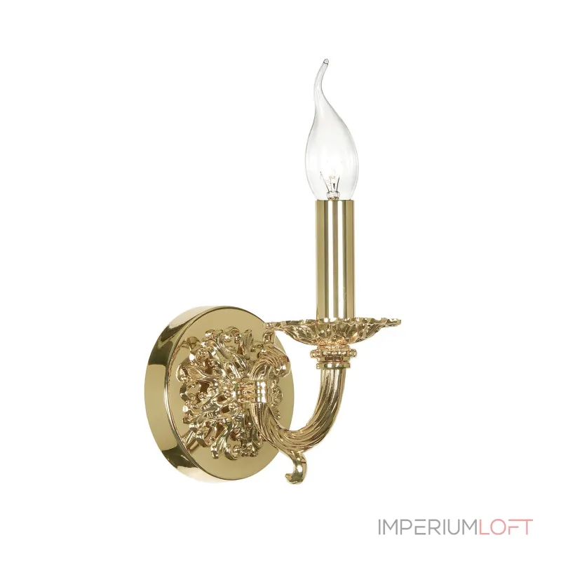 Бра Arti Lampadari Pavia Gold Pavia E 2.1.1 G Бра Arti Lampadari Pavia Gold Pavia E 2.1.1 G