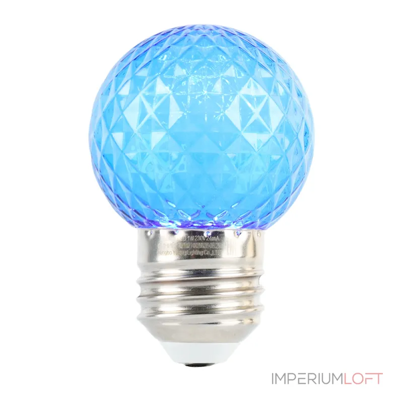 Лампа светодиодная E27 1W 230V Шар Feron 52162 от ImperiumLoft