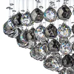 Люстра потолочная Arti Lampadari Flusso Nickel Flusso H 1.4.80.517 N