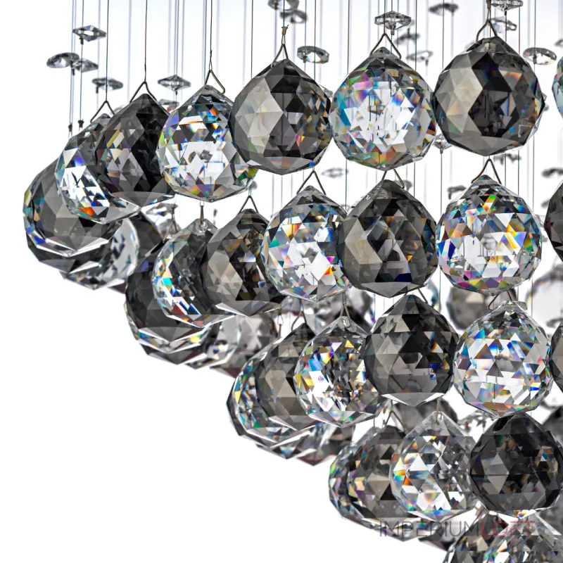 Люстра потолочная Arti Lampadari Flusso Nickel Flusso H 1.4.80.517 N Люстра потолочная Arti Lampadari Flusso Nickel Flusso H 1.4.80.517 N