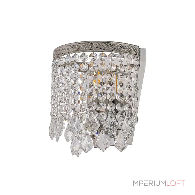 Бра Arti Lampadari Castellana Nickel Castellana E 2.10.602 N Бра Arti Lampadari Castellana Nickel Castellana E 2.10.602 N