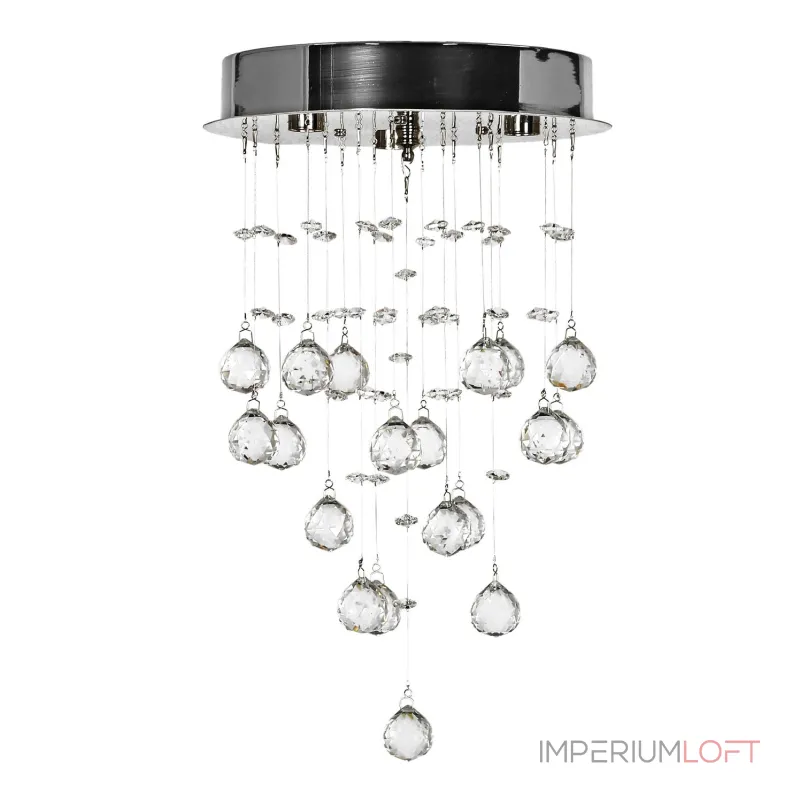 Потолочный светодиодный светильник Arti Lampadari Flusso Nickel Flusso L 1.4.25.601 N Потолочный светодиодный светильник Arti Lampadari Flusso Nickel Flusso L 1.4.25.601 N