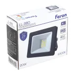 Светодиодный прожектор с датчиком освещенности Feron 53140