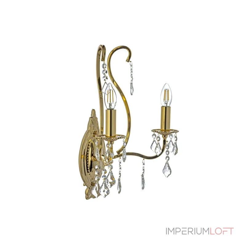 Бра Arti Lampadari Ercolano Gold Ercolano E 2.1.2.602 G Бра Arti Lampadari Ercolano Gold Ercolano E 2.1.2.602 G