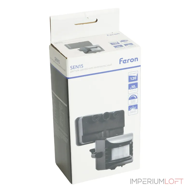 Датчик движения Feron SEN15 51517 от ImperiumLoft Датчик движения Feron SEN15 51517 от ImperiumLoft