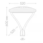 Светильник уличный Feron SP7020 LED IP65 50W 5000К от ImperiumLoft