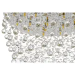 Подвесная хрустальная люстра Arti Lampadari Flusso Nickel Flusso H 1.4.80.615 N
