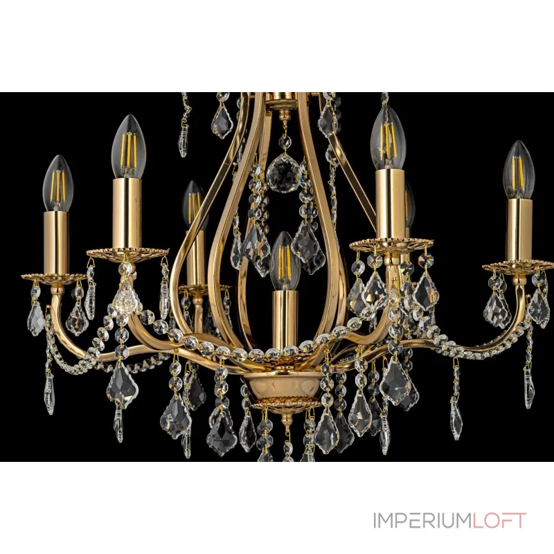 Подвесная люстра Arti Lampadari Ercolano Gold Ercolano E 1.1.6.602 G Подвесная люстра Arti Lampadari Ercolano Gold Ercolano E 1.1.6.602 G