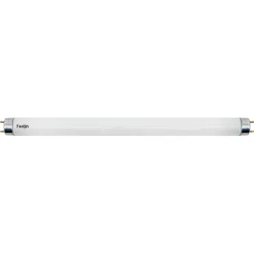 Лампа люминесцентная двухцокольная Feron FLU1 T8 G13 15W 230V 6400K 03002