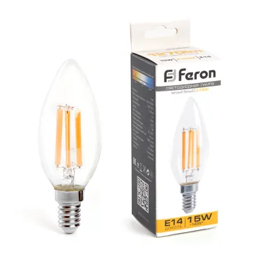Лампа светодиодная Feron LB-717 E14 15Вт 2700K 38256