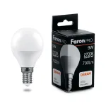 Лампа светодиодная Feron LB-1409 E14 9Вт 2700K 38077 Цвет арматуры медь Цвет плафонов медь