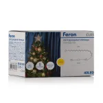 Гирлянда линейная FERON CL03 40LED (желтый) 4м+15м IP20 24W 32295
