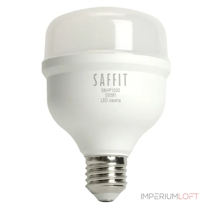 Лампа светодиодная Feron Saffit SBHP1030 E27-E40 30Вт 6400K 55091 Цвет арматуры белый Цвет плафонов белый Лампа светодиодная Feron Saffit SBHP1030 E27-E40 30Вт 6400K 55091 Цвет арматуры белый Цвет плафонов белый