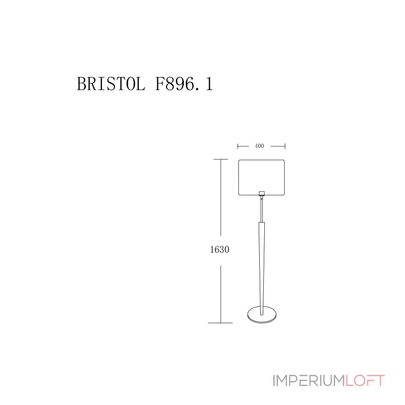 Торшер Lucia Tucci Bristol BRISTOL F896.1