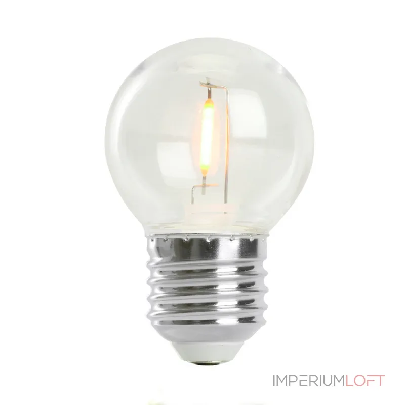 Лампа светодиодная Feron LB-383 Шарик прозрачный E27 2W 230V оранжевый 48932 от ImperiumLoft Лампа светодиодная Feron LB-383 Шарик прозрачный E27 2W 230V оранжевый 48932 от ImperiumLoft