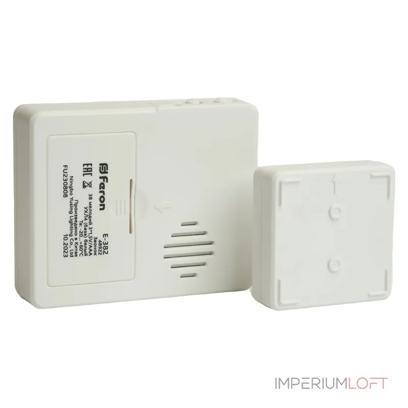 Звонок дверной беспроводной Feron E-382 48922 от ImperiumLoft Звонок дверной беспроводной Feron E-382 48922 от ImperiumLoft