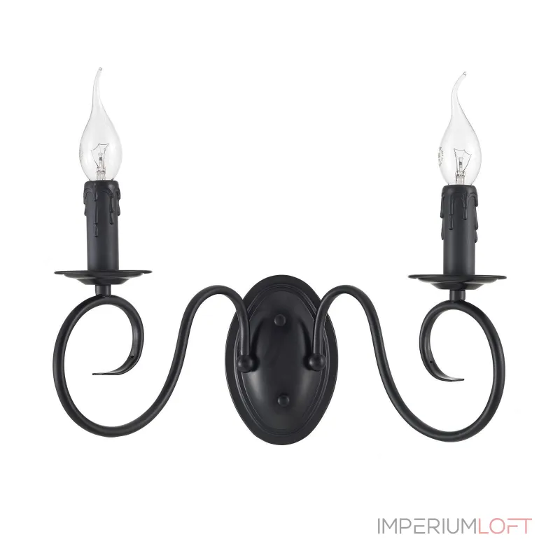 Бра Arti Lampadari Amaro Black Amaro E 2.1.2 B Бра Arti Lampadari Amaro Black Amaro E 2.1.2 B