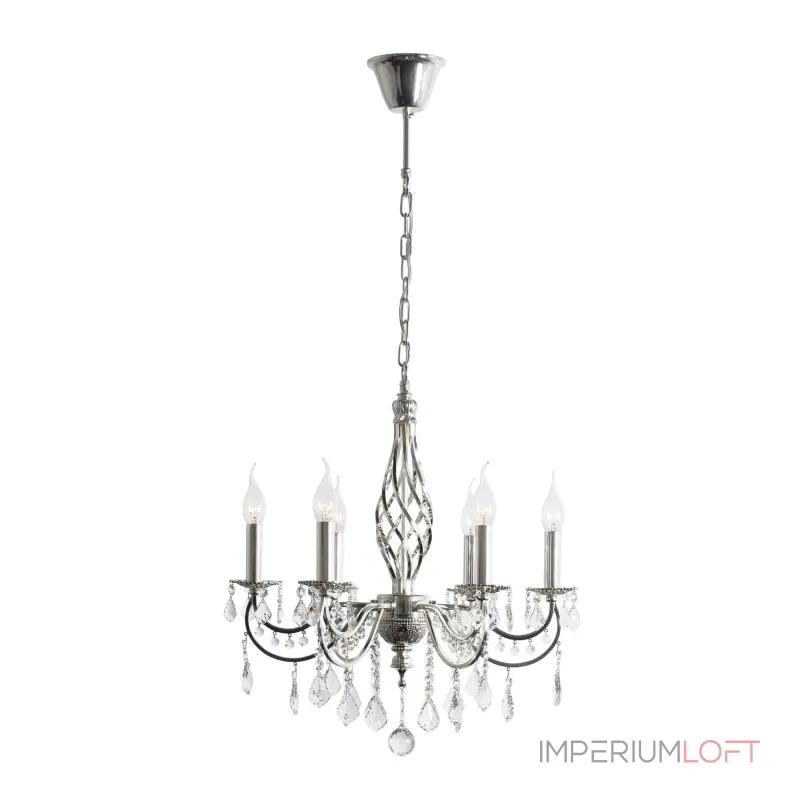 Подвесная люстра Arti Lampadari Deco Silver Deco E 1.1.6.600 S