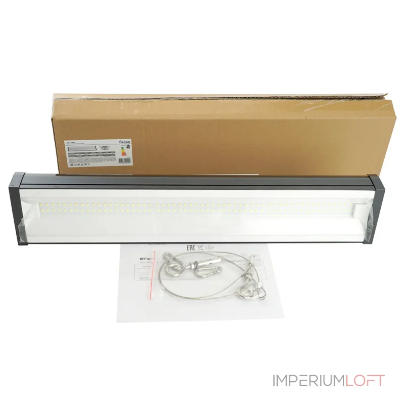 Светильник складской Feron AL1180 LED IP65 100W 6400К от ImperiumLoft