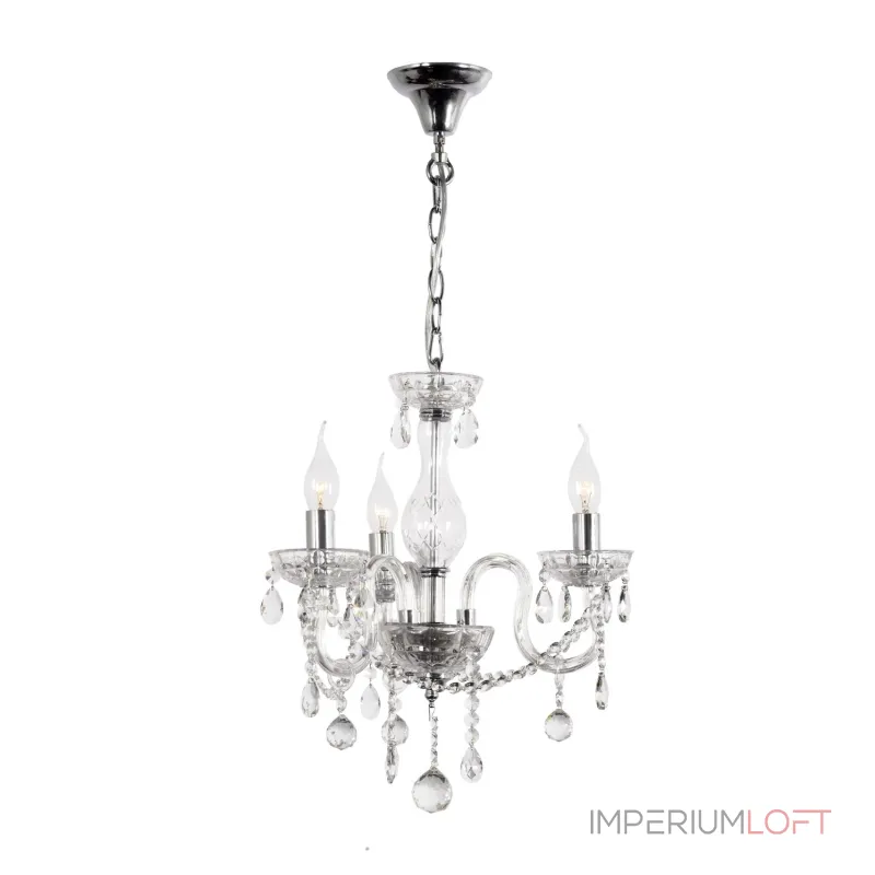 Подвесная люстра Arti Lampadari Lubrenze Nickel Lubrenze E 1.1.3.600 N