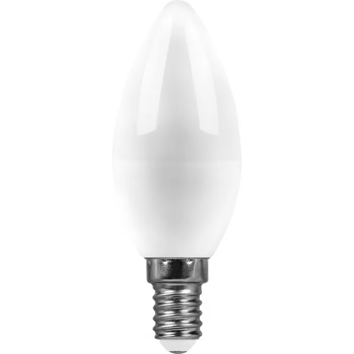 Лампа светодиодная SAFFIT SBC3709 Свеча E14 9W 230V 4000K 55079 от ImperiumLoft