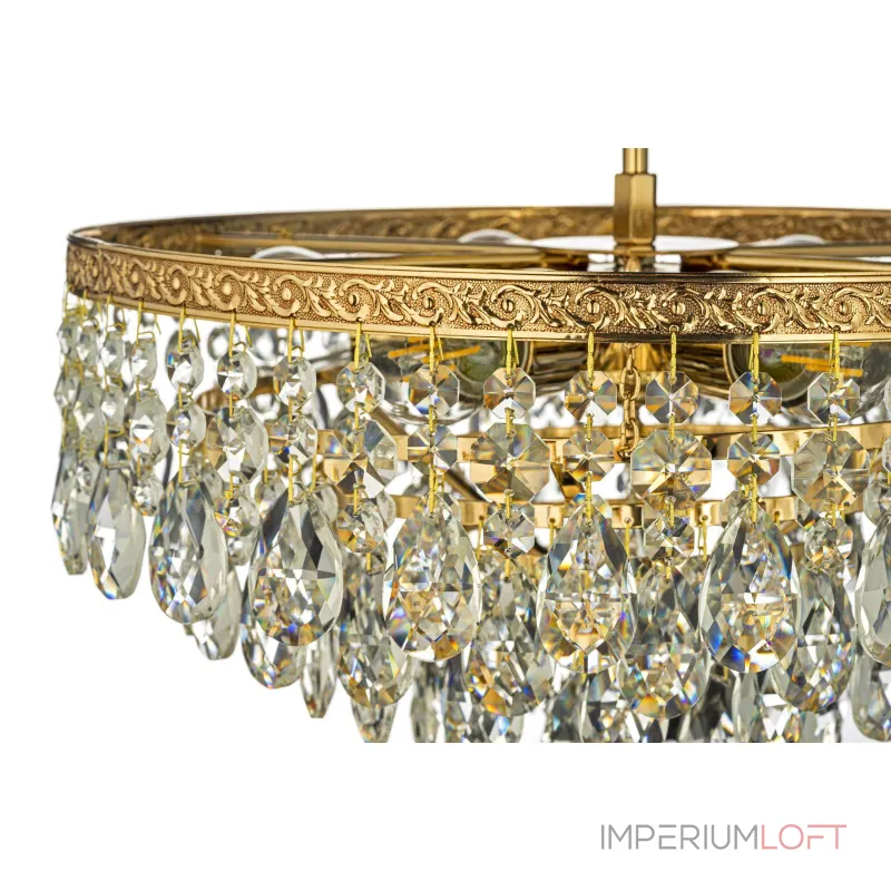 Потолочная люстра Arti Lampadari Castellana Gold Castellana E 1.3.38.601 G Потолочная люстра Arti Lampadari Castellana Gold Castellana E 1.3.38.601 G