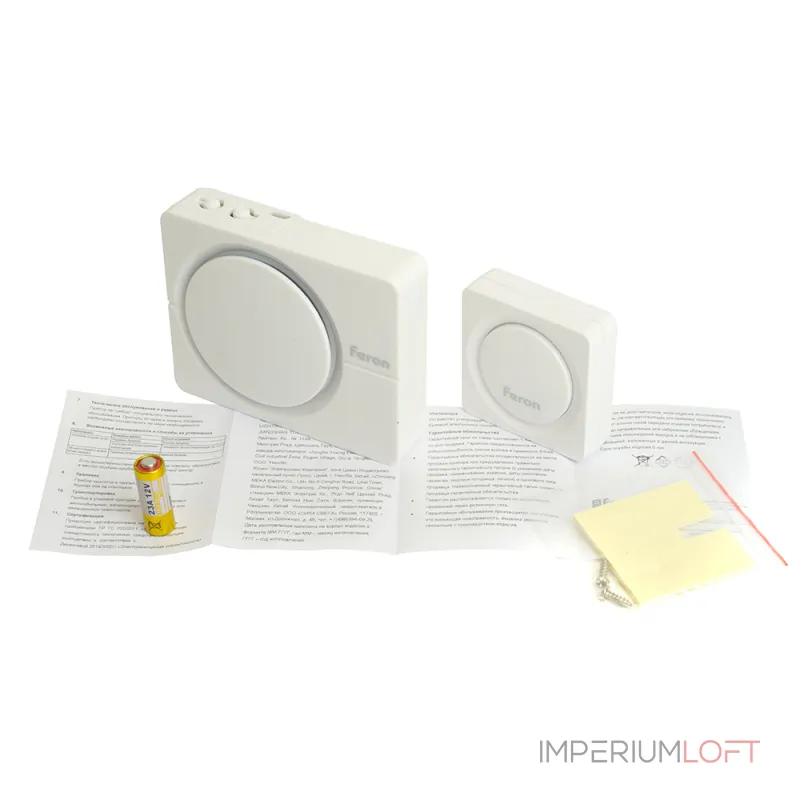 Звонок дверной беспроводной Feron E-382 48922 от ImperiumLoft Звонок дверной беспроводной Feron E-382 48922 от ImperiumLoft