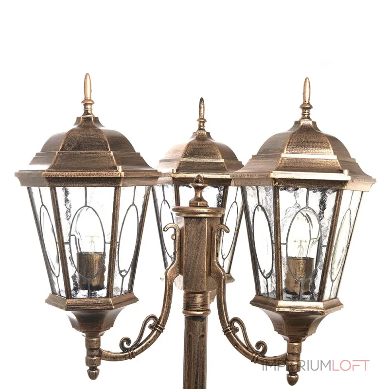 Фонарный столб Feron Витраж с овалом 11326 от ImperiumLoft Фонарный столб Feron Витраж с овалом 11326 от ImperiumLoft