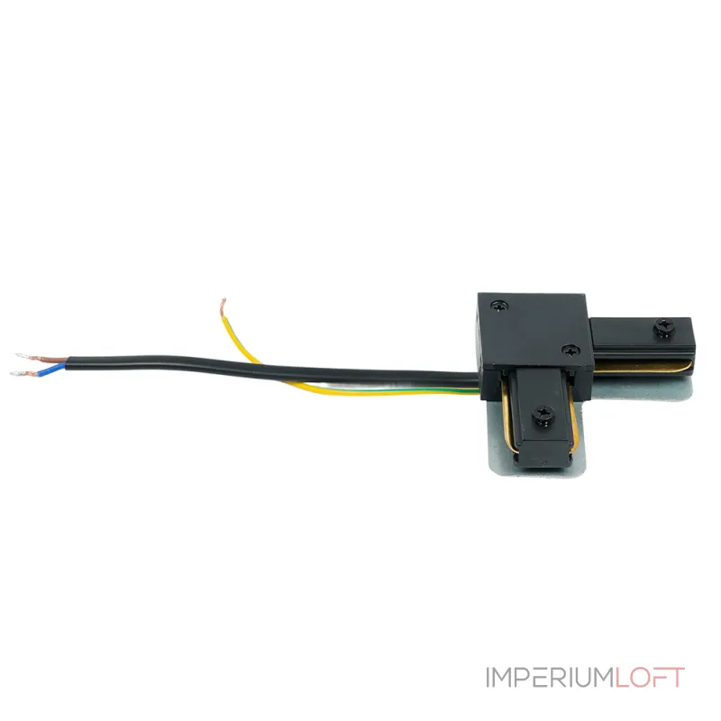 Коннектор угловой для шинопровода с проводом для CAB1007 Feron 52154 Коннектор угловой для шинопровода с проводом для CAB1007 Feron 52154