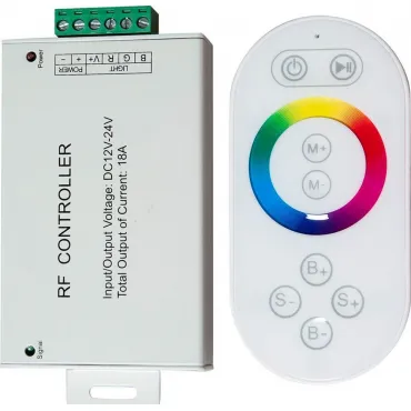 Контроллер для светодиодной ленты с П/У Feron LD56 12, 24 Вт 21558