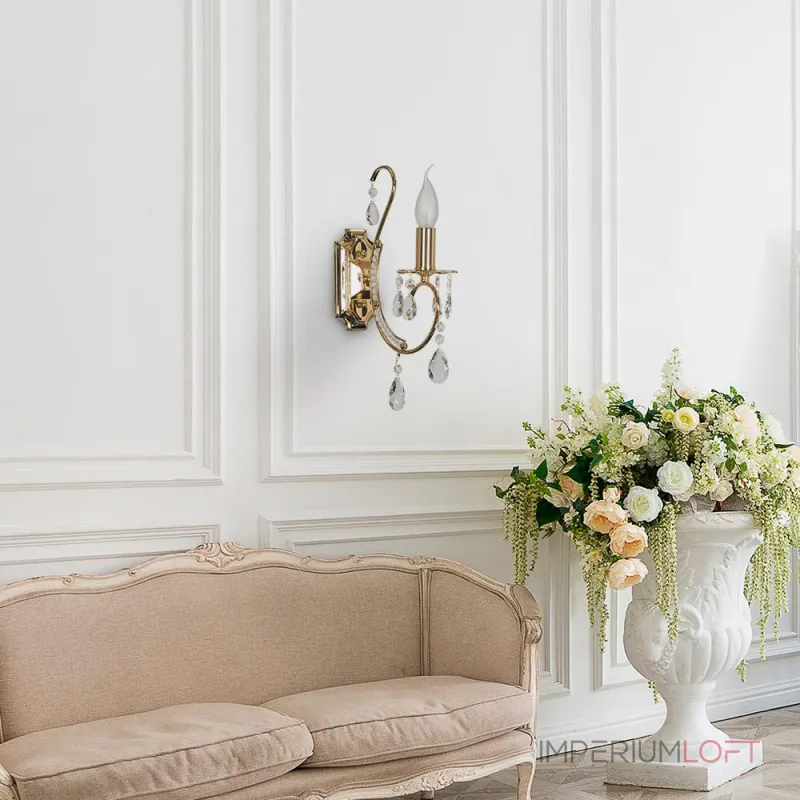 Бра Arti Lampadari Romano Gold Romano E 2.1.1.601 G