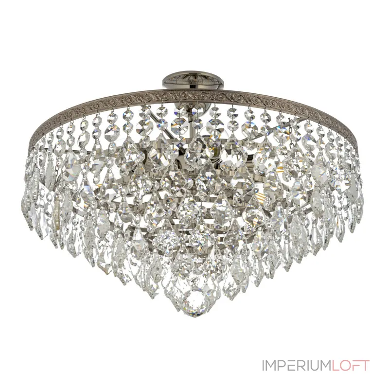 Потолочная люстра Arti Lampadari Castellana Nickel Castellana E 1.3.46.602 N
