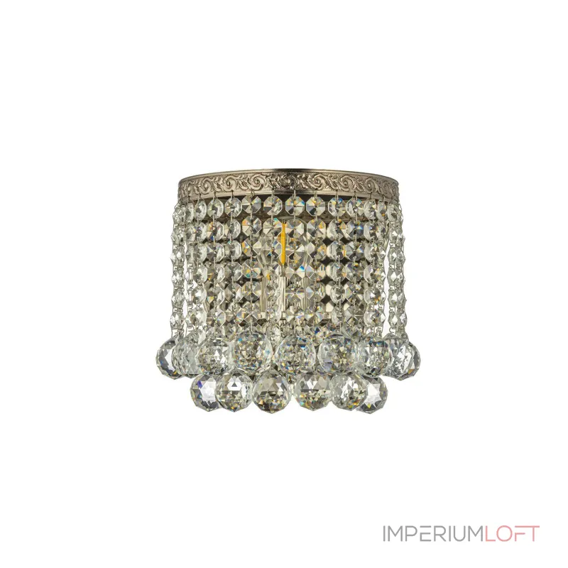 Настенный светильник Arti Lampadari Castellana Nickel Castellana E 2.10.501 N