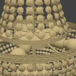 Подвесная люстра Arti Lampadari Castellana Gold Castellana E 1.5.40.100 G