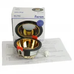 Светильник потолочный встраиваемый Feron DL3102 G5.3 IP20 22W от ImperiumLoft