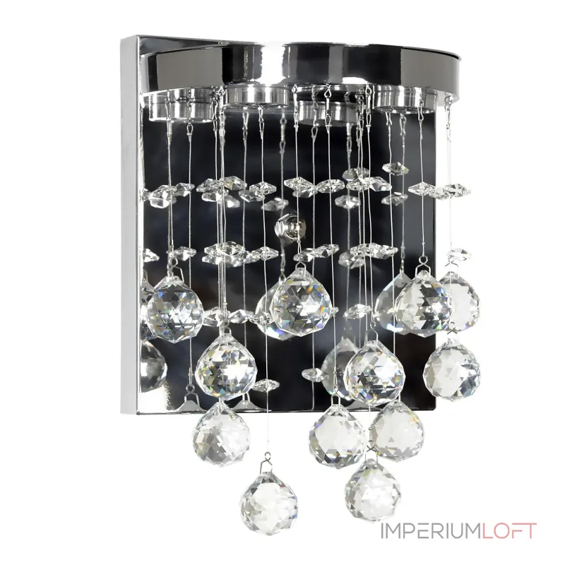 Настенный светодиодный светильник Arti Lampadari Flusso Nickel Flusso L 2.18.601 N