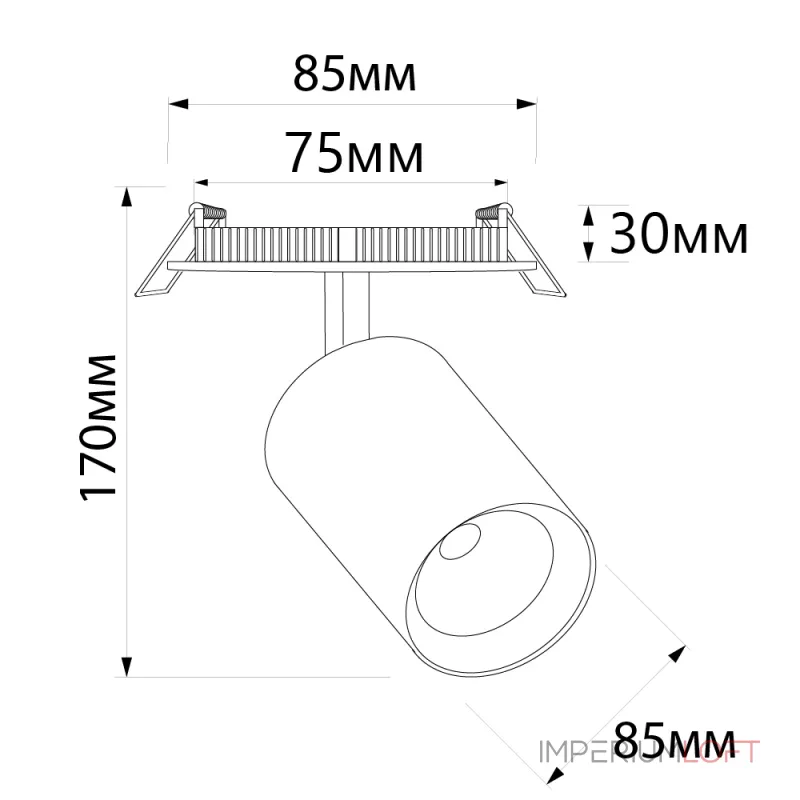Спот Feron Saffit 41002 Цвет арматуры черный Цвет плафонов черный от ImperiumLoft Спот Feron Saffit 41002 Цвет арматуры черный Цвет плафонов черный от ImperiumLoft