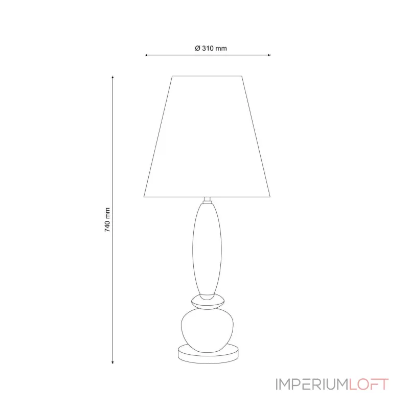 Настольная лампа Lucia Tucci Harrods HARRODS T939.1