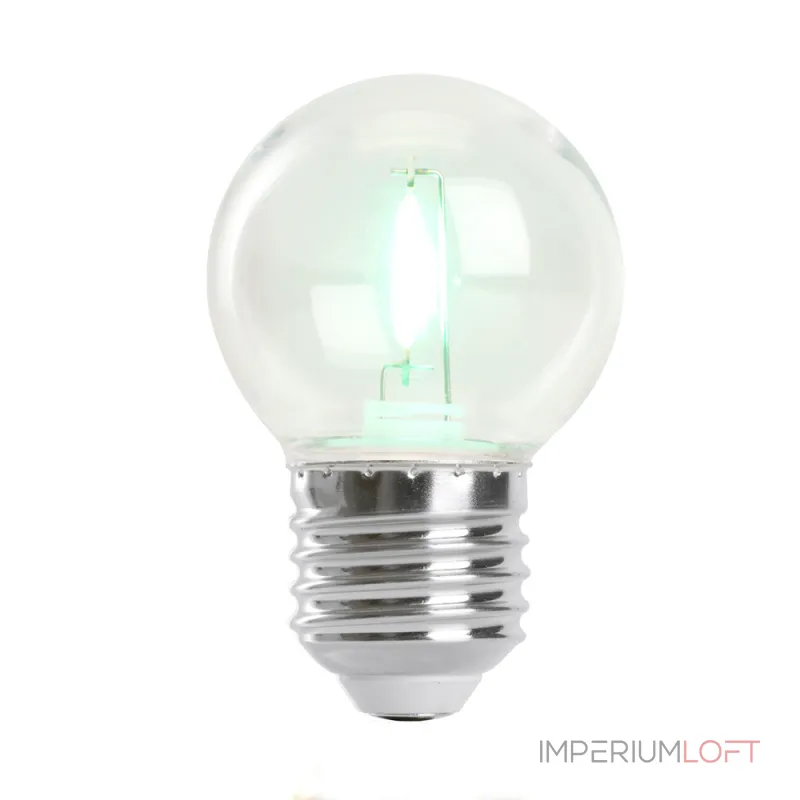 Лампа светодиодная Feron LB-383 Шарик прозрачный E27 2W 230V зеленый 48935 от ImperiumLoft Лампа светодиодная Feron LB-383 Шарик прозрачный E27 2W 230V зеленый 48935 от ImperiumLoft