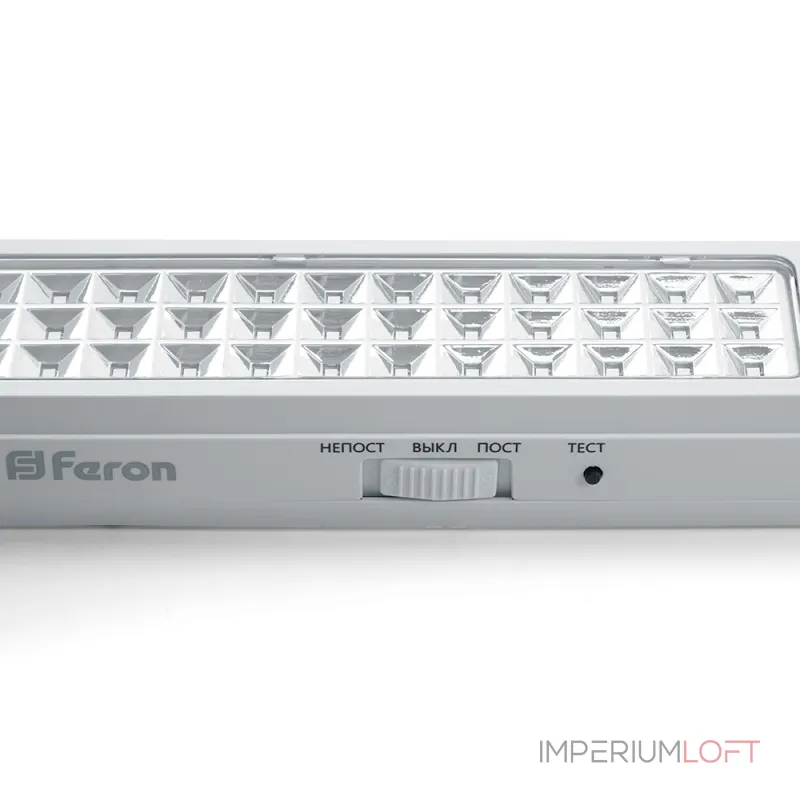 Светильник аварийный Feron EM112 LED IP20 4W от ImperiumLoft