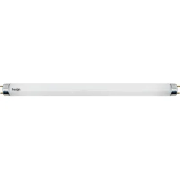 Лампа люминесцентная двухцокольная Feron FLU1 T8 G13 15W 230V 6400K 03002