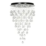 Каскадная светодиодная люстра Arti Lampadari Flusso Nickel Flusso L 1.4.55.601 N