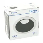 Светильник потолочный встраиваемый Feron DL3113 G5.3 IP20 50W от ImperiumLoft